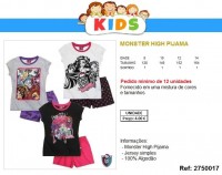 PIJAMA MONSTER HIGH